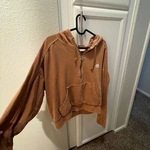 Urban Outfitters Champion half zip hoodie